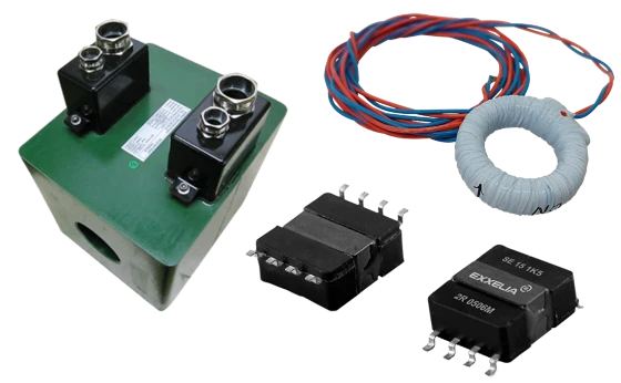 宇宙, 航空, 防衛, トランス, 電流検出, 電圧検出, 低位相誤差, 高直線性, 小型